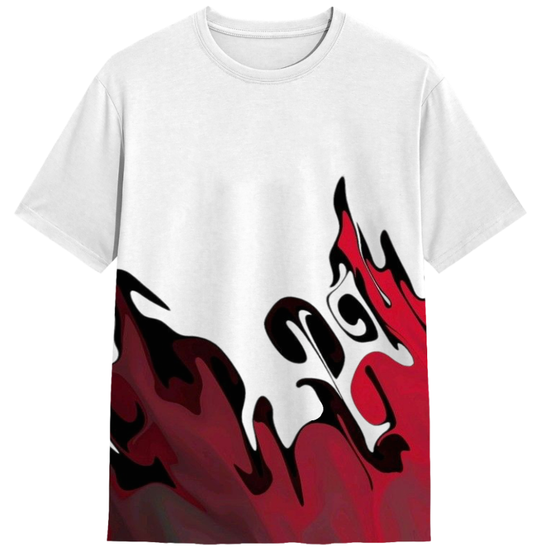 Blood Fire Oversized tees