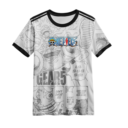 Gear 5: Luffy's Toon Force Masterpiece Manga Oversized tees