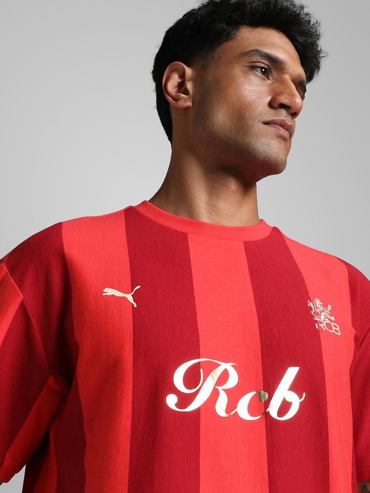 Play Bold, Dress Bolder: RCB x PUMA Oversized Tee