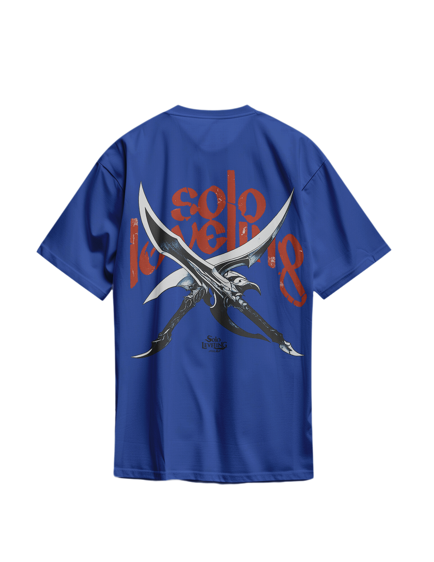 Shadow Monarch Dual Blade Artwork - Unisex Oversized Tee