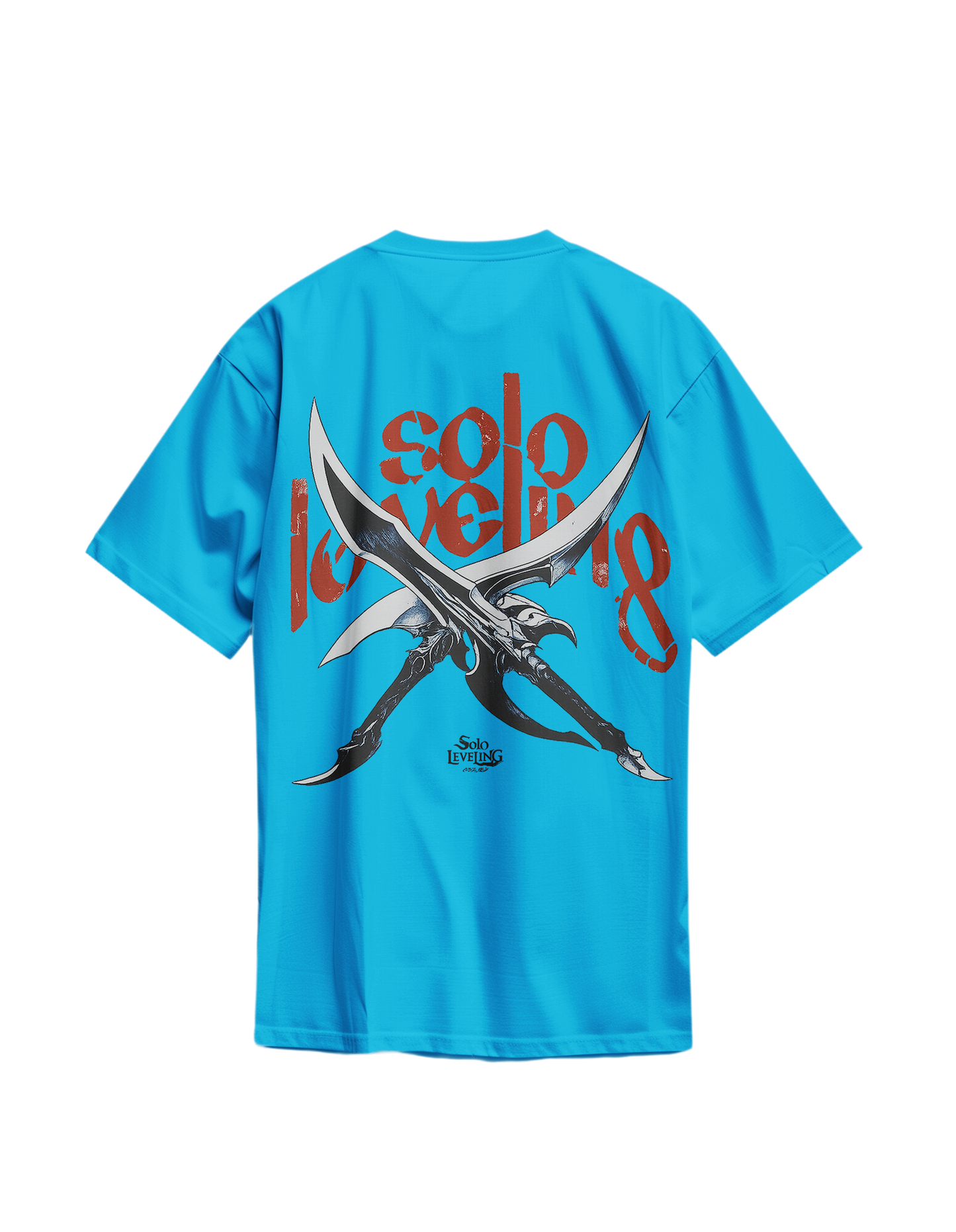 Shadow Monarch Dual Blade Artwork - Unisex Oversized Tee
