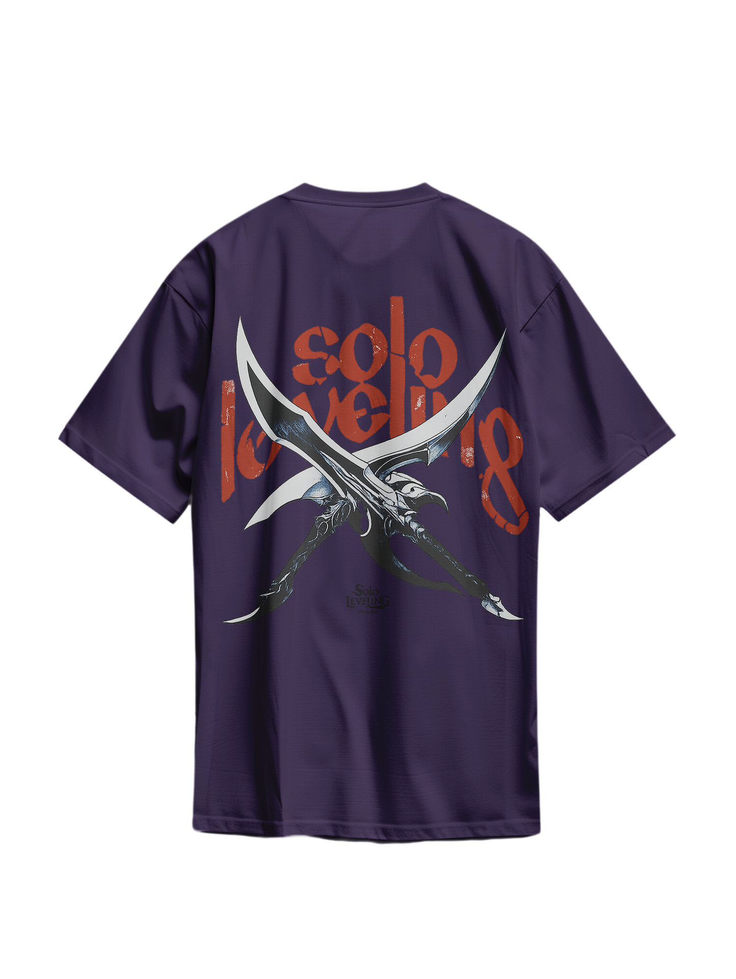 Shadow Monarch Dual Blade Artwork - Unisex Oversized Tee