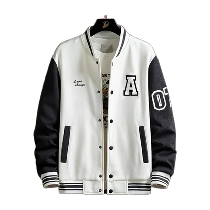 The 'A' Game: Style & Comfort in Every Play Varisity Jacket