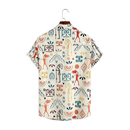 Paleolithic Prowess Print Shirt
