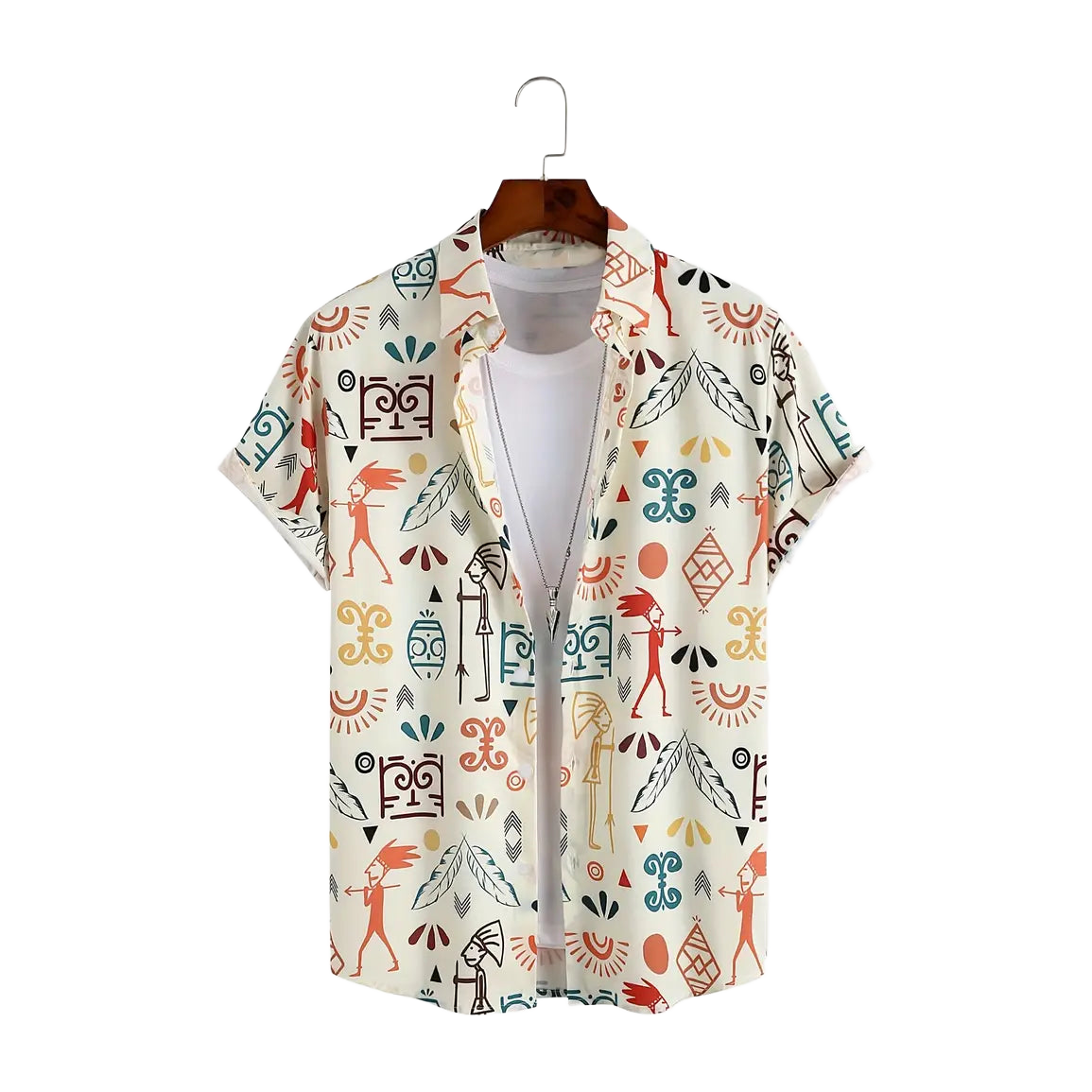 Paleolithic Prowess Print Shirt