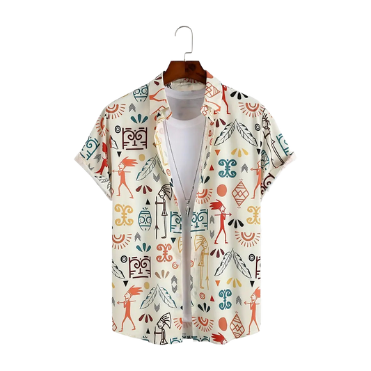 Paleolithic Prowess Print Shirt